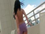 Anal con una encantadora morena